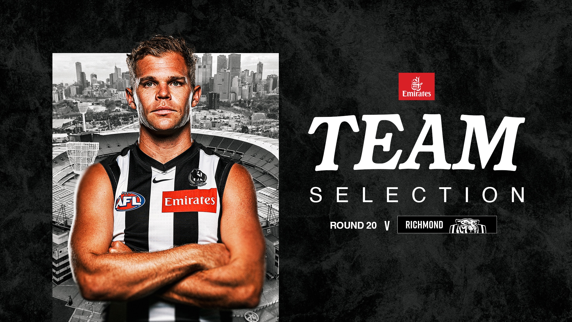 Team Selection: Key among three changes for Pies' Sunday side