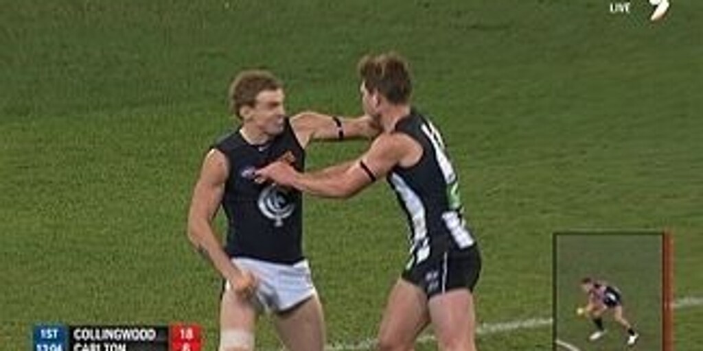 Highlights: Mitch Robinson reported for striking Taylor Adams