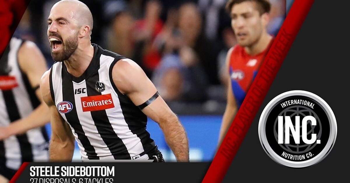Player of the week: Steele Sidebottom