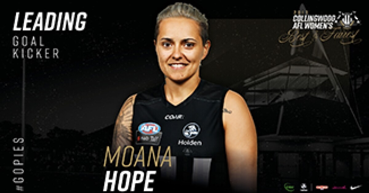 AFLW Leading Goal Kicker Mo Hope