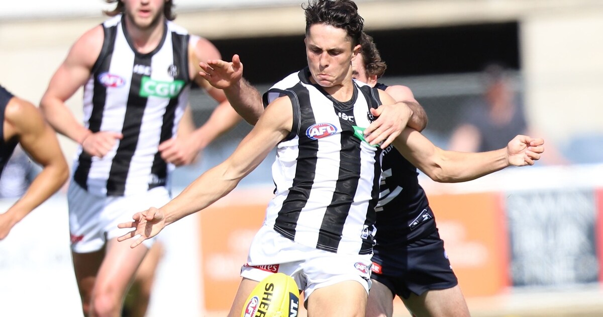 Check out the best pics from the practice match against Carlton
