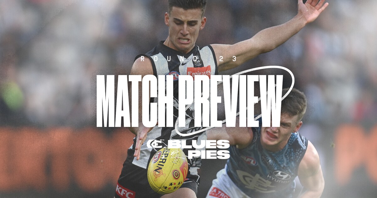 Match Preview Pies v Blues
