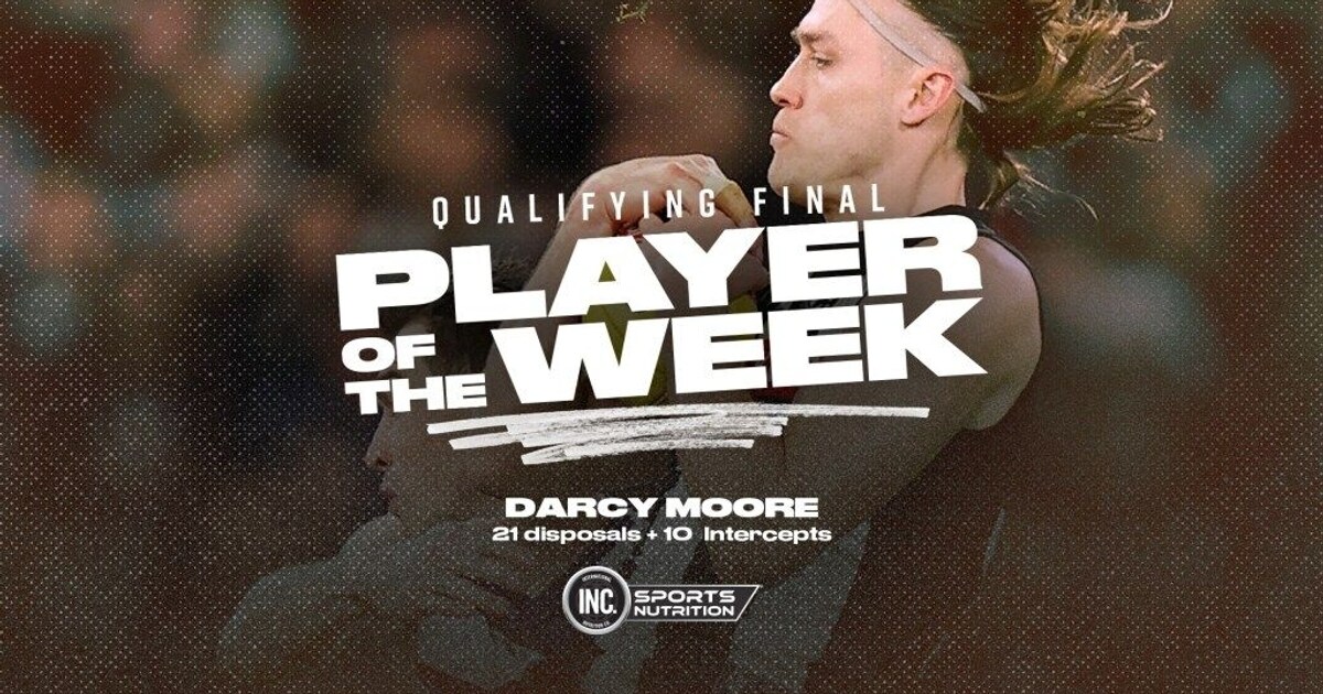 Player of the Week Darcy Moore