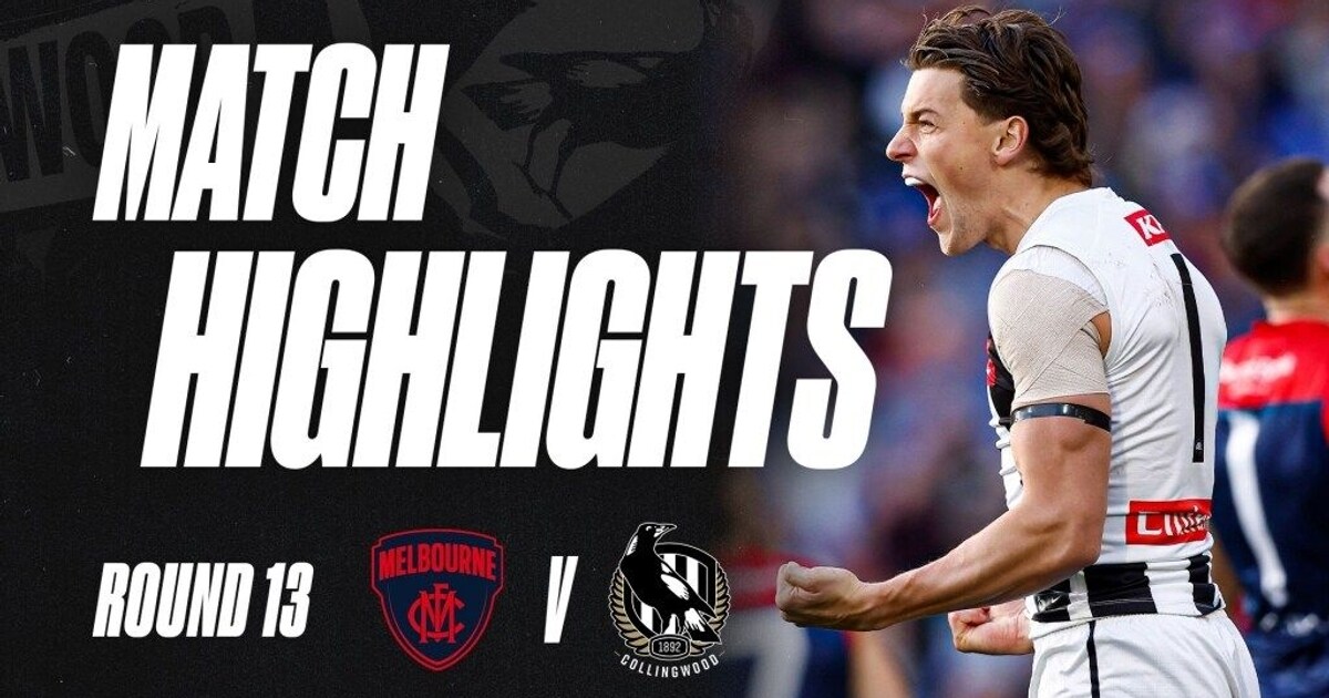 Match Highlights Melbourne v Collingwood