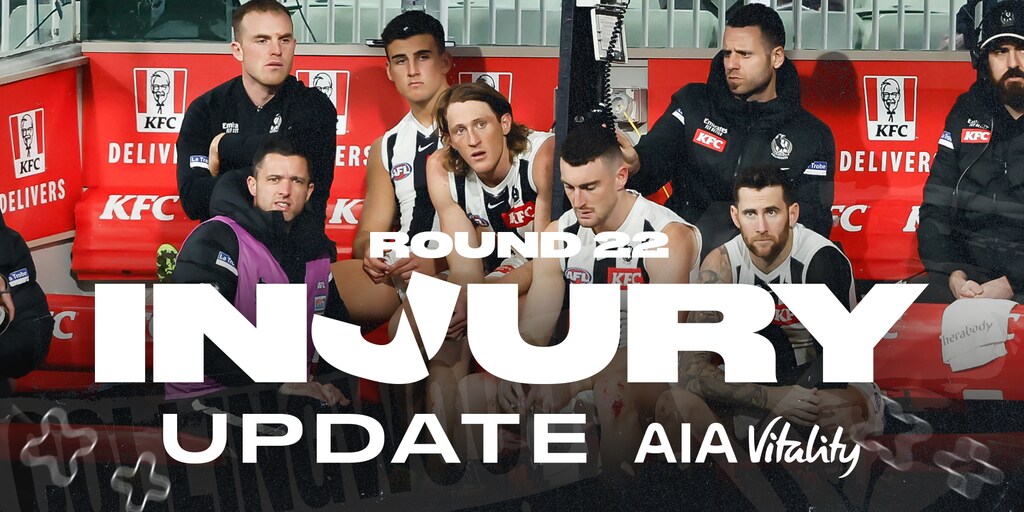 Injury Update: Round 22 - Vimarsana News