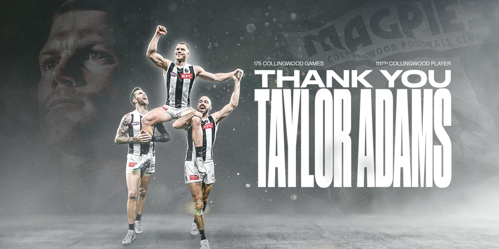 Collingwood thanks Adams - Vimarsana News