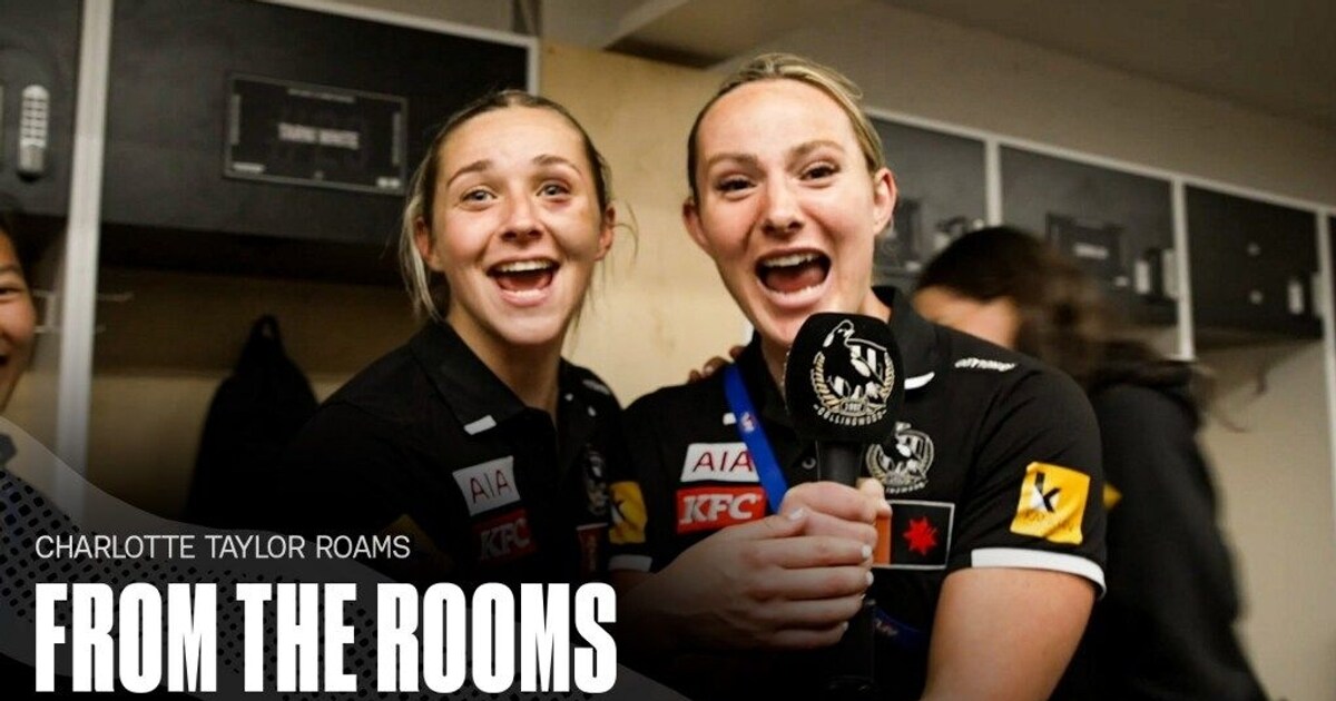 Charlotte Taylor is let loose in the Collingwood Rooms!