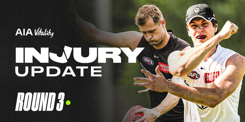 Round Three Injury Update: Forward's return date set, young midfielder meets key milestone - Vimarsana News