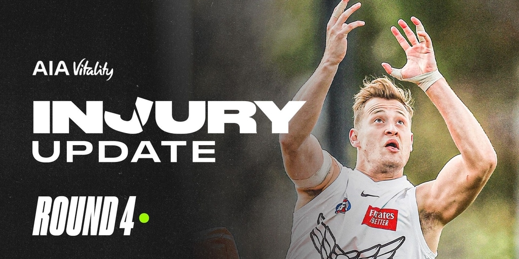 Round Four Injury Update: Key forward to return, important milestone for DeMattia - Vimarsana News